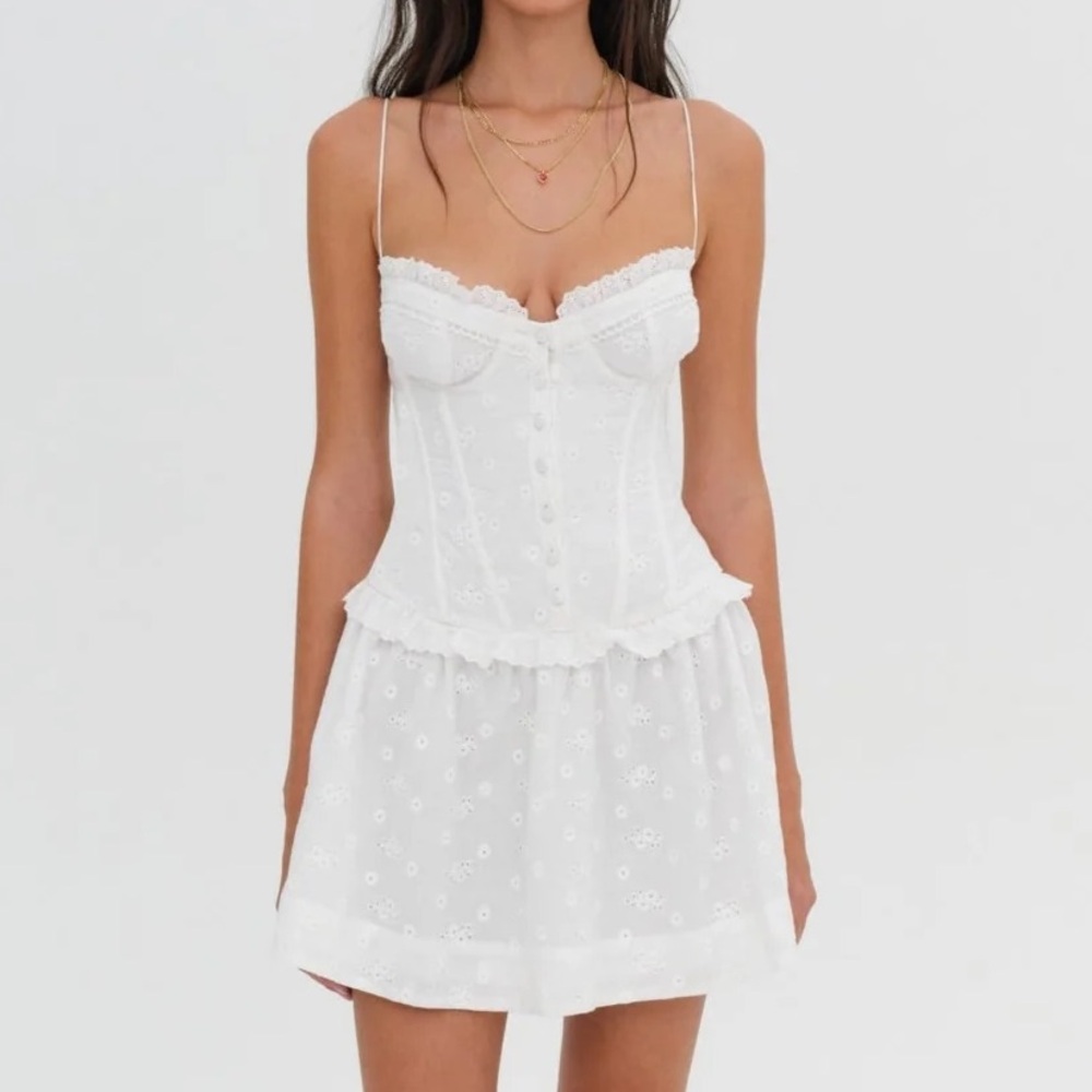 For Love & Lemons Marlowe Mini Dress Small